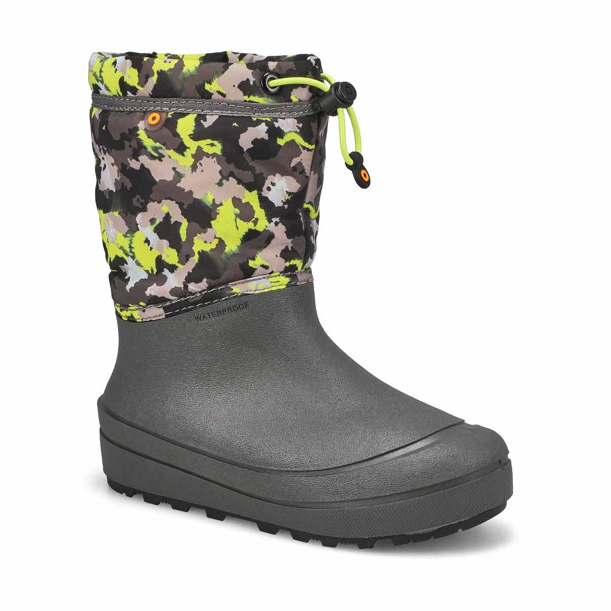Bogs Snow Shell Camo Texture Boys