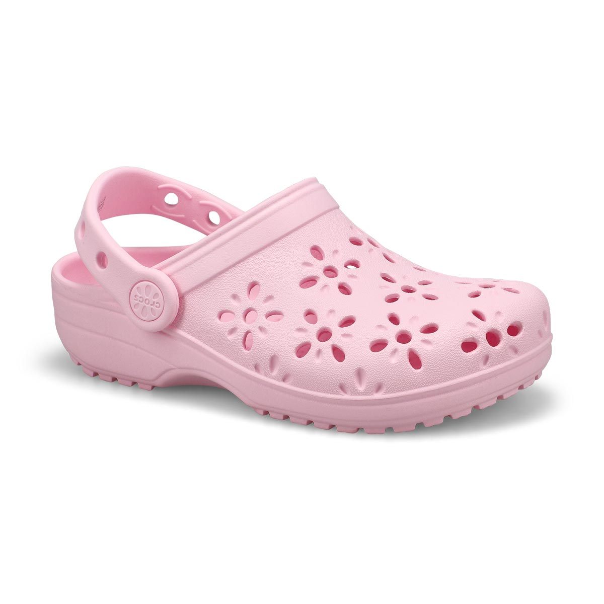 Crocs Classic Floral Cut Out Kids