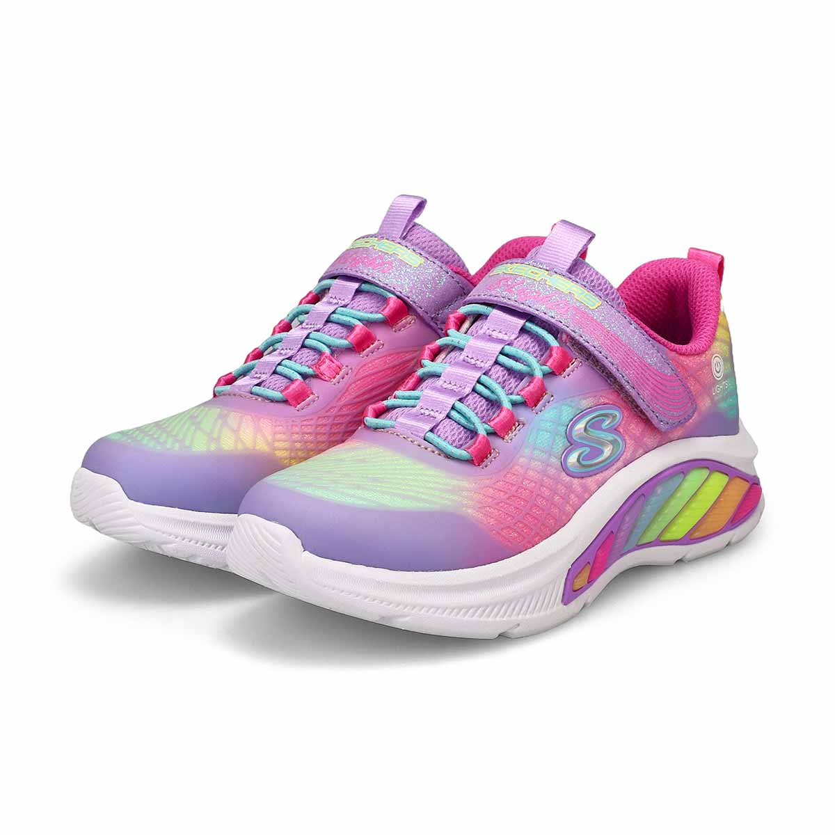 Skechers Rainbow Cruisers Rainbow Reflectin Girls