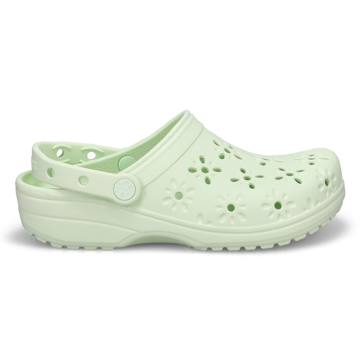 Crocs Classic Floral Cut Out Women