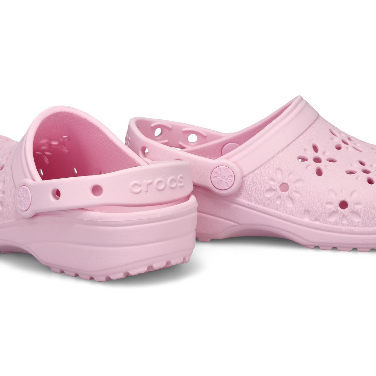 Crocs Classic Floral Cut Out Women