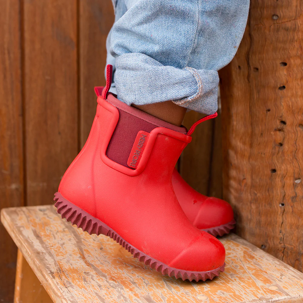 Bobbi Kids Gumboot Chilli Red
