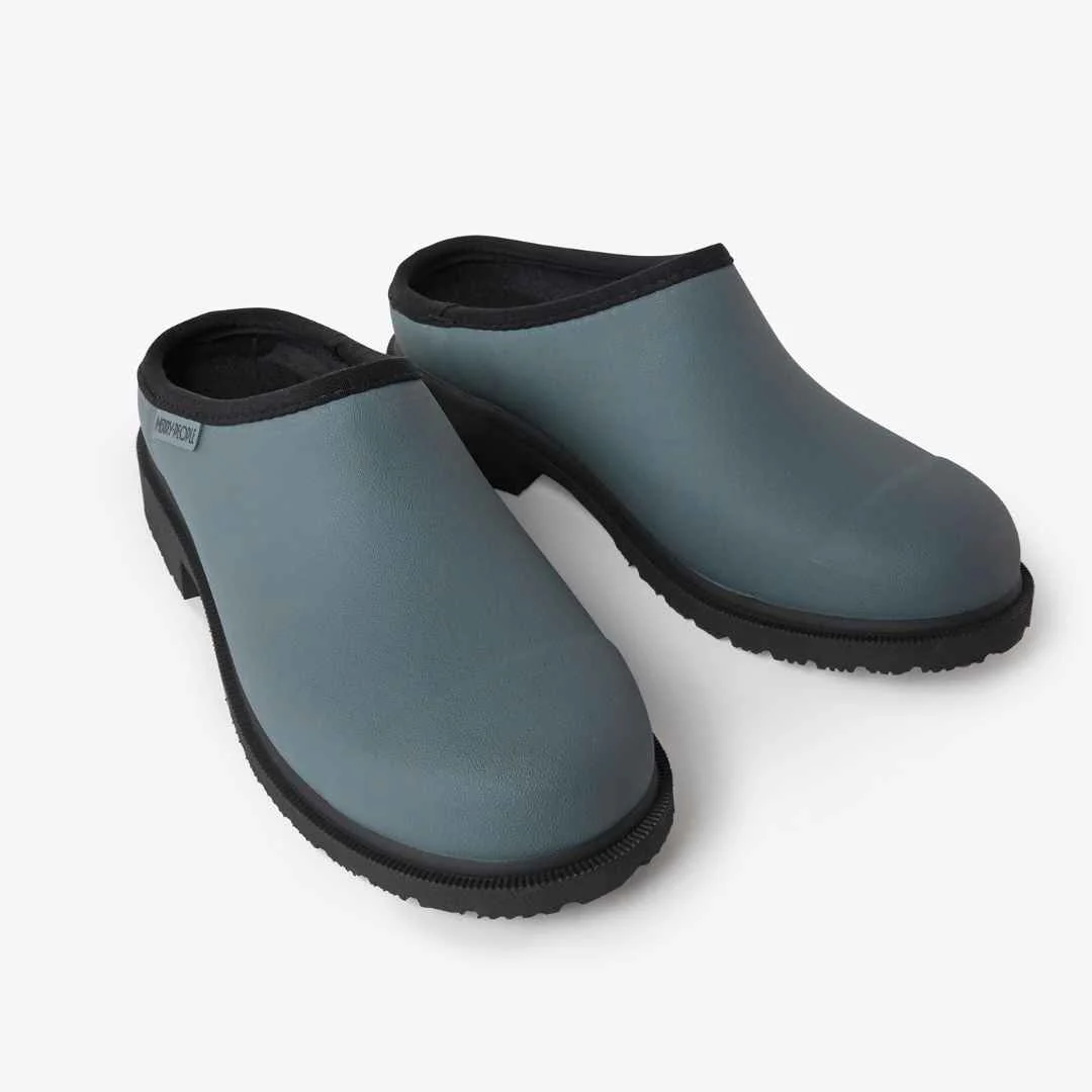 Billie Clog Slate Grey
