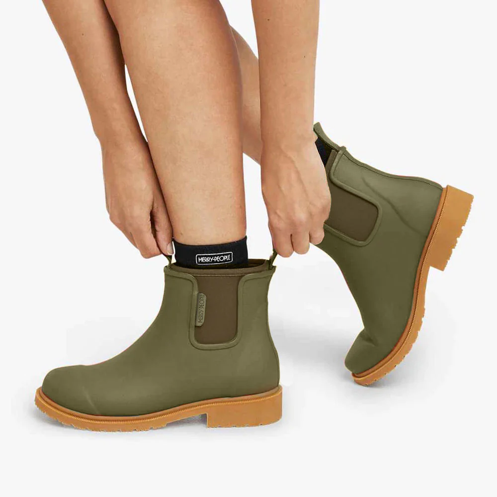 Bobbi Ankle Boot Khaki Green