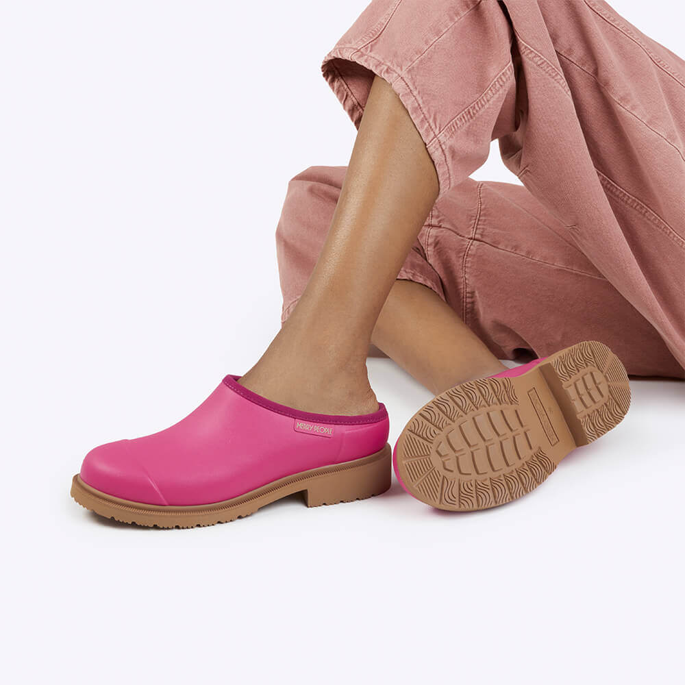 Billie Clog Fuchsia Pink