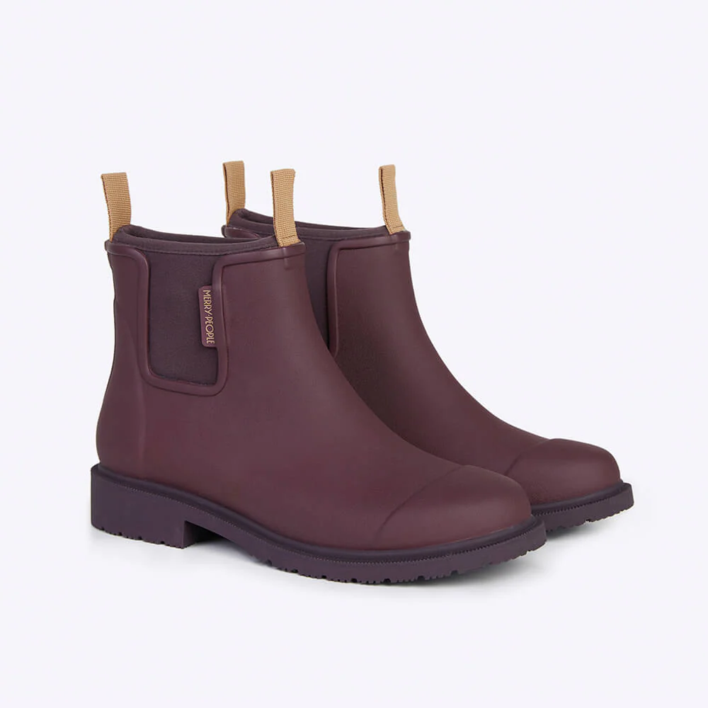 Bobbi Ankle Boot Dark Cherry