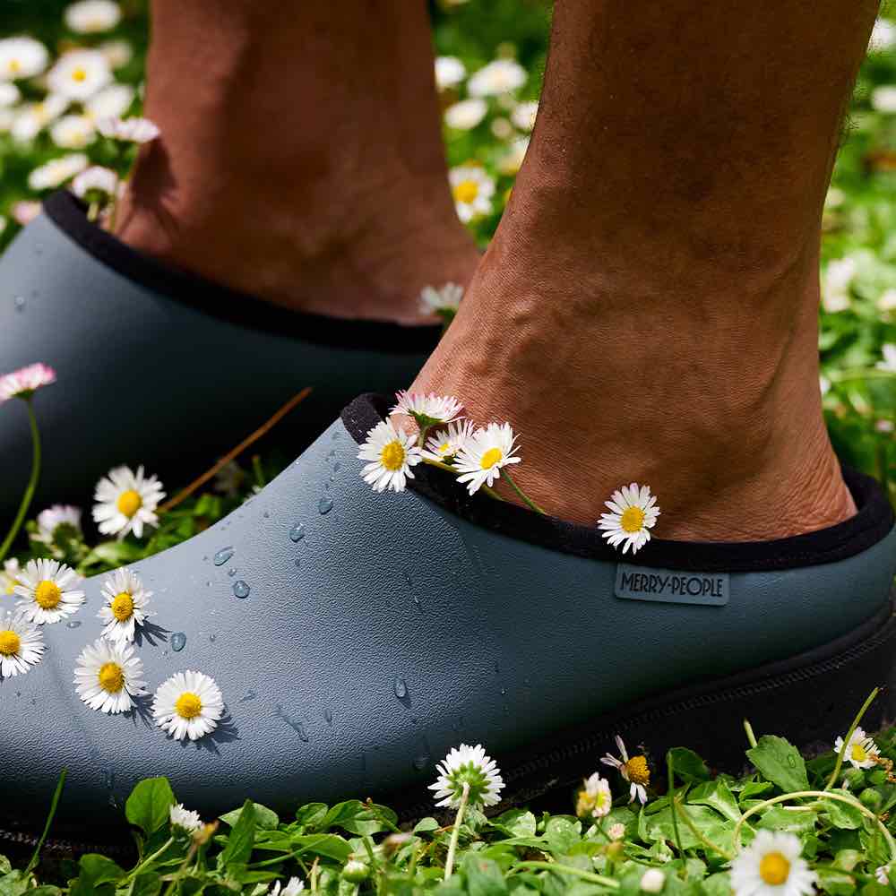 Billie Clog Slate Grey