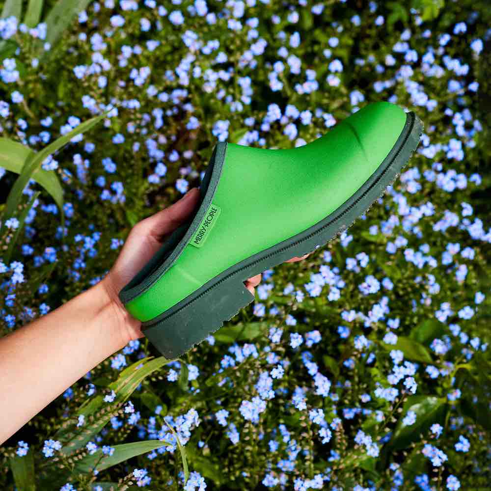 Billie Clog Grasshopper Green