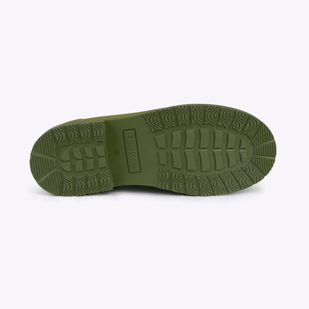 Billie Clog Bright Olive