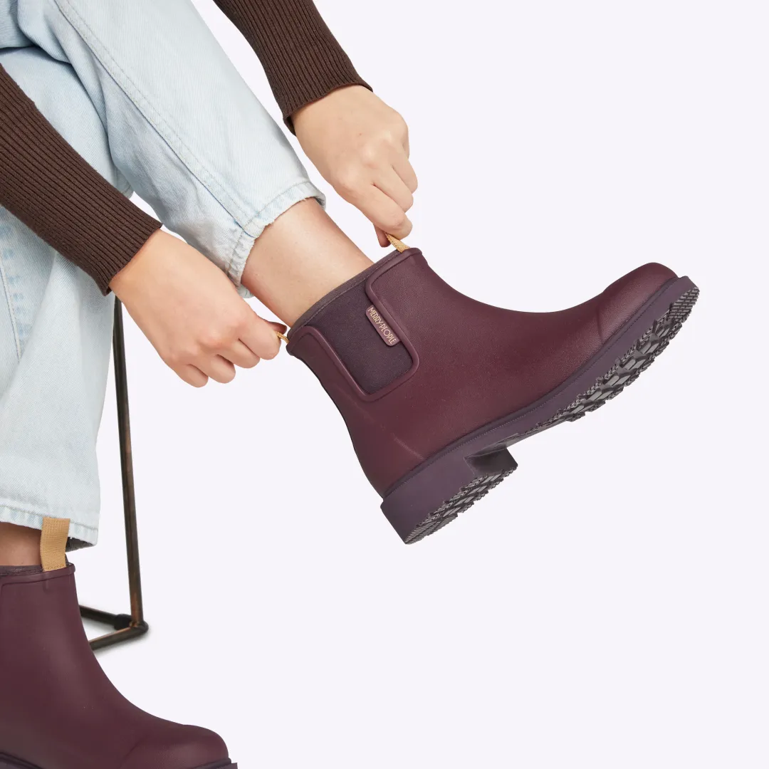 Bobbi Ankle Boot Dark Cherry