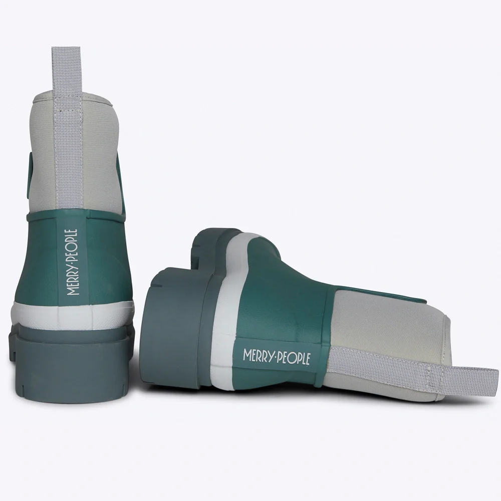 Tully Boot Teal & Grey