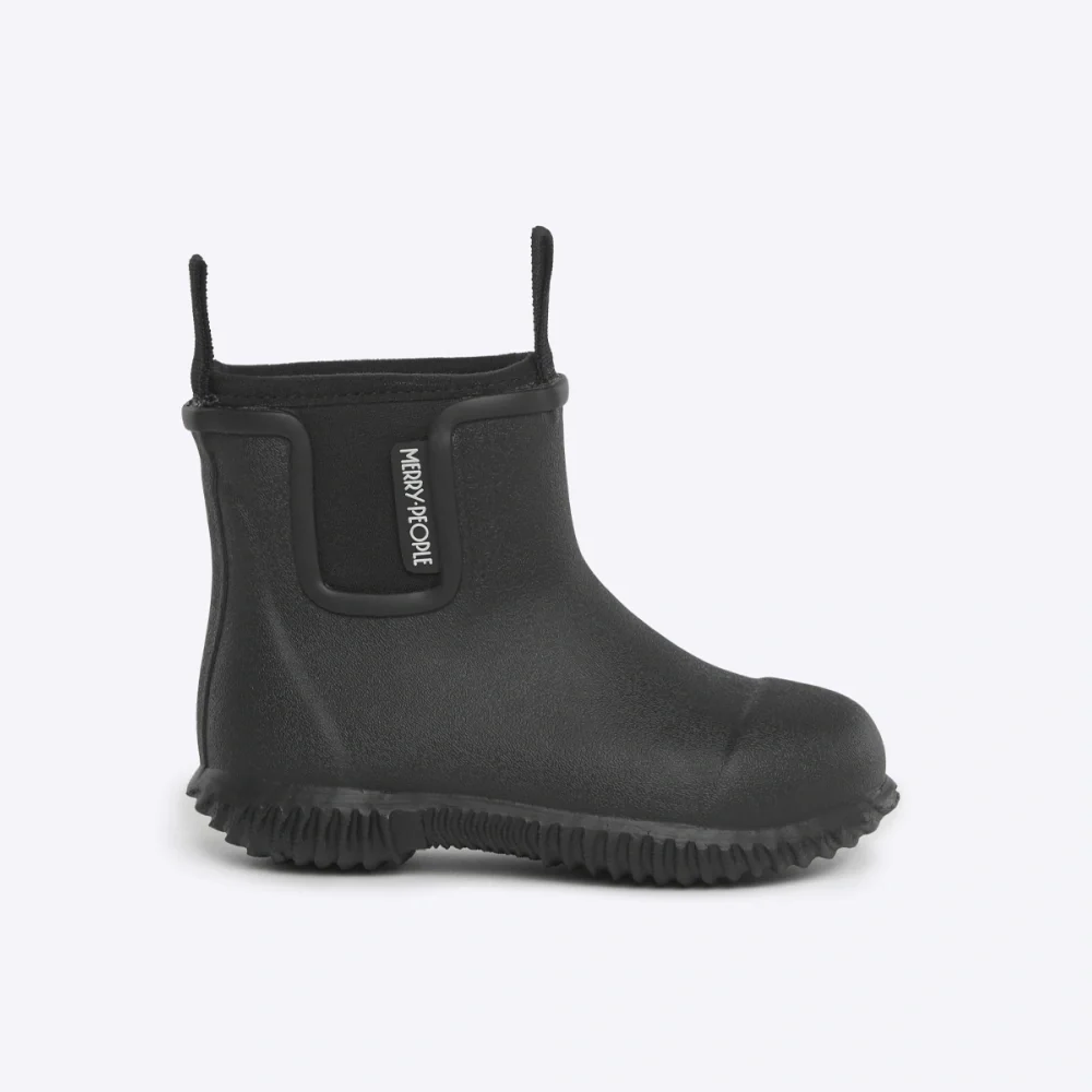 Bobbi Kids Gumboot Black & Black