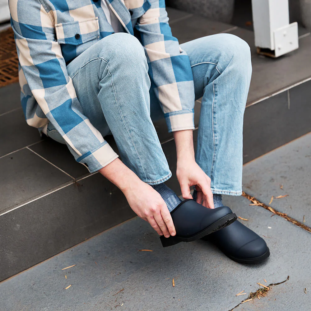 Billie Clog Midnight Blue