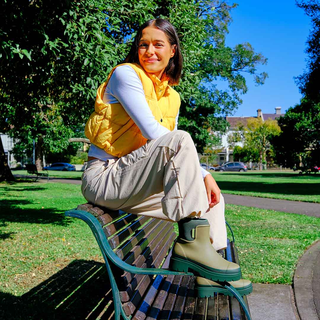 Tully Boot Khaki Green