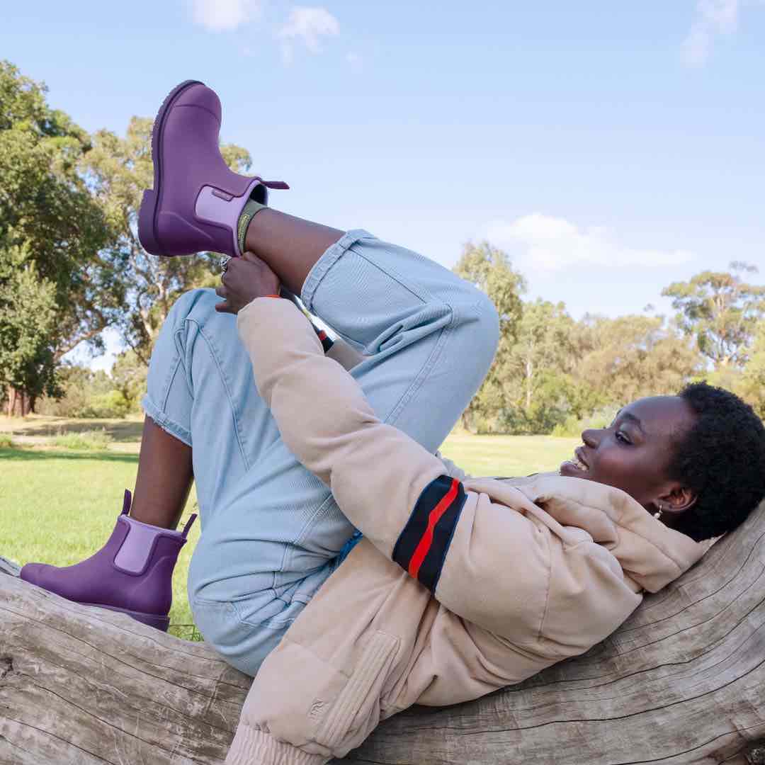 Bobbi Ankle Boot Grape