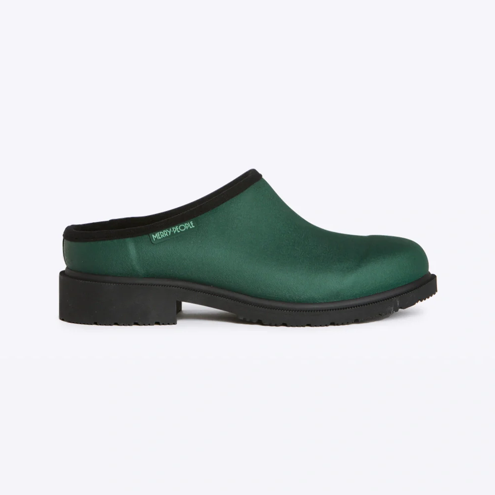 Billie Clog Alpine Green & Black