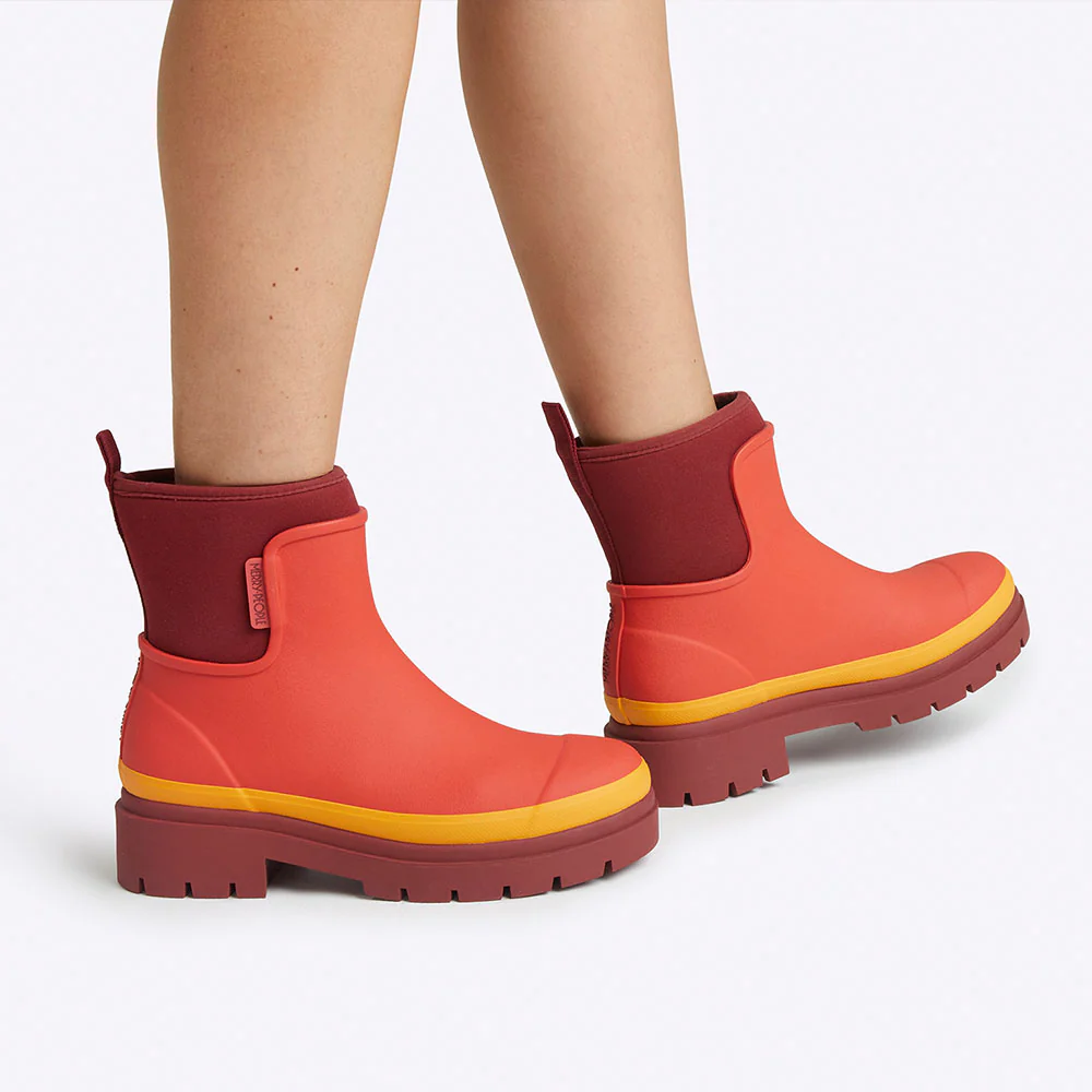 Tully Boot Grapefruit Red