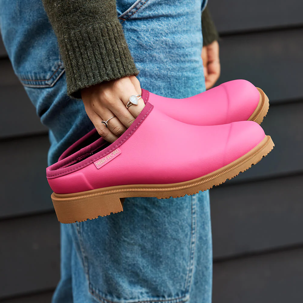 Billie Clog Fuchsia Pink