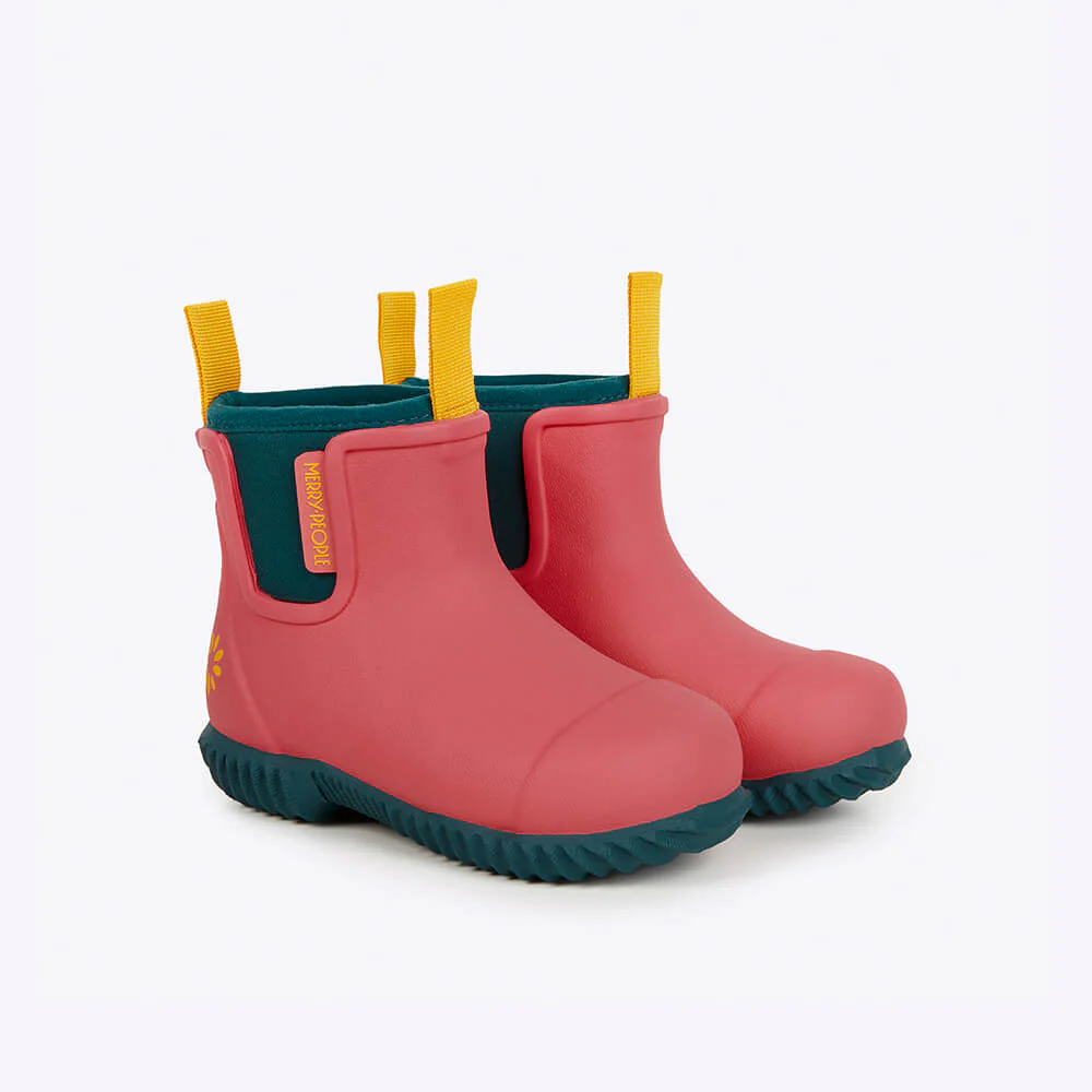 Merry People X Mothers Day Classic Bobbi Kids Gumboot Coral Teal