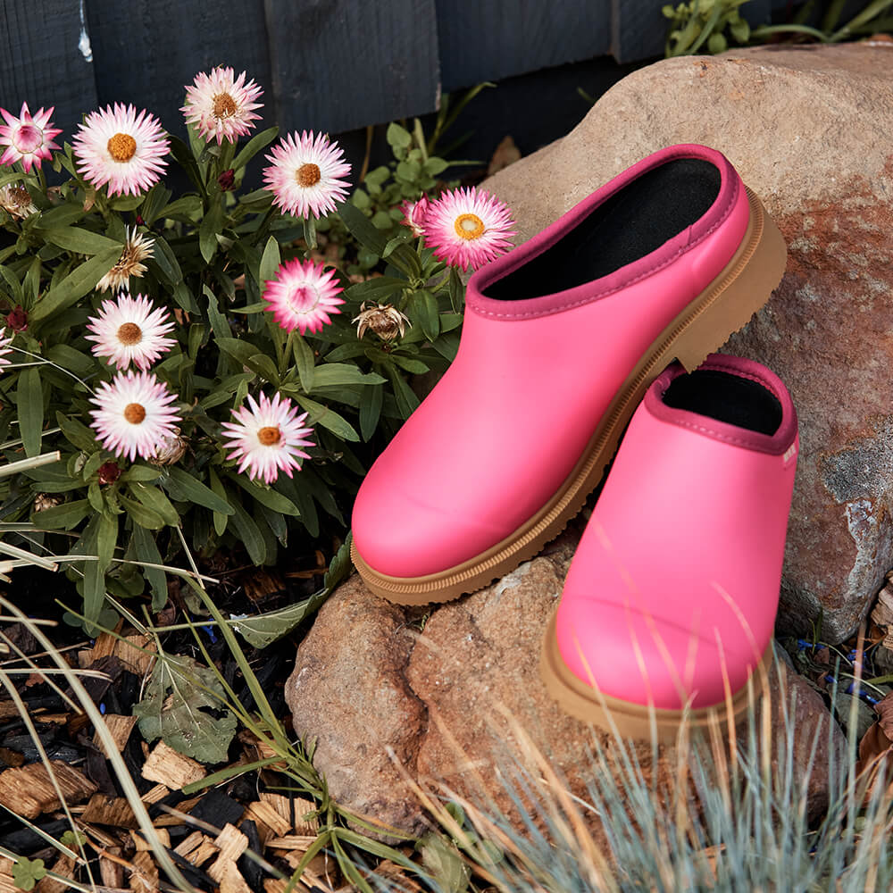 Billie Clog Fuchsia Pink
