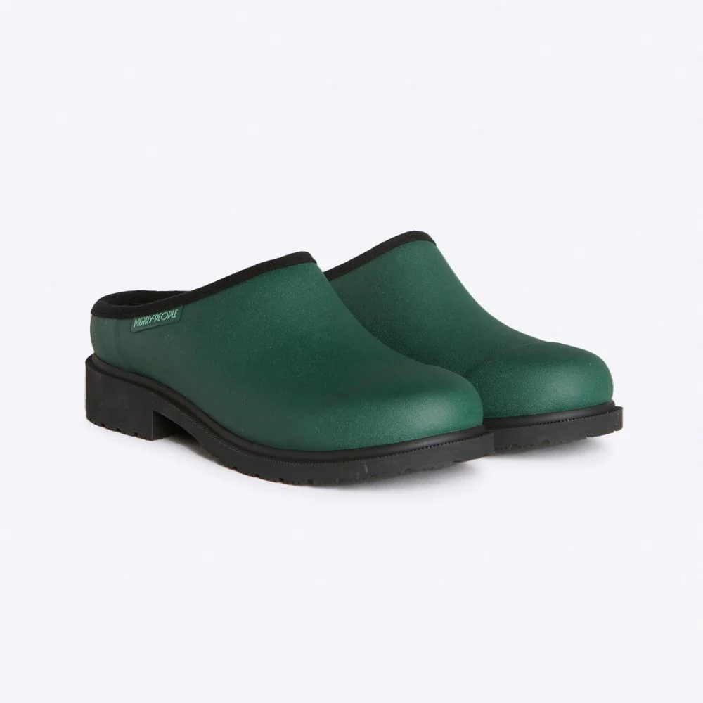 Billie Clog Alpine Green & Black