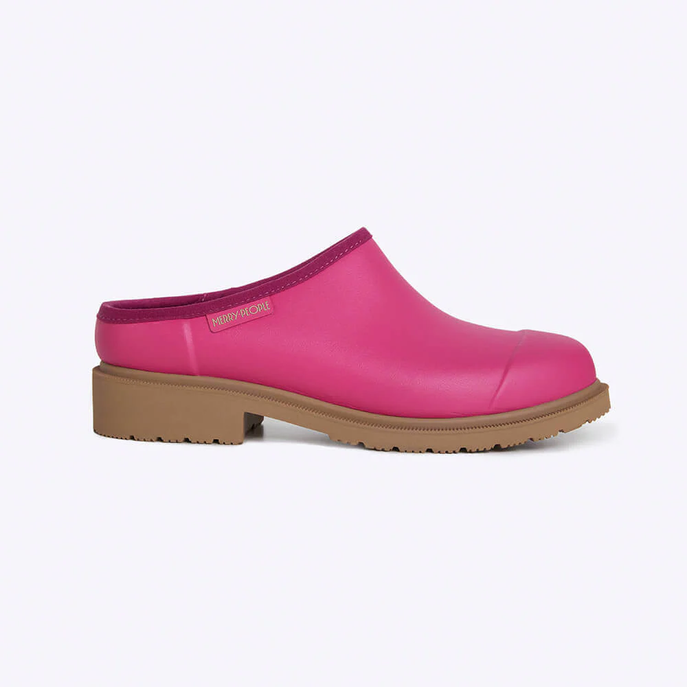 Billie Clog Fuchsia Pink