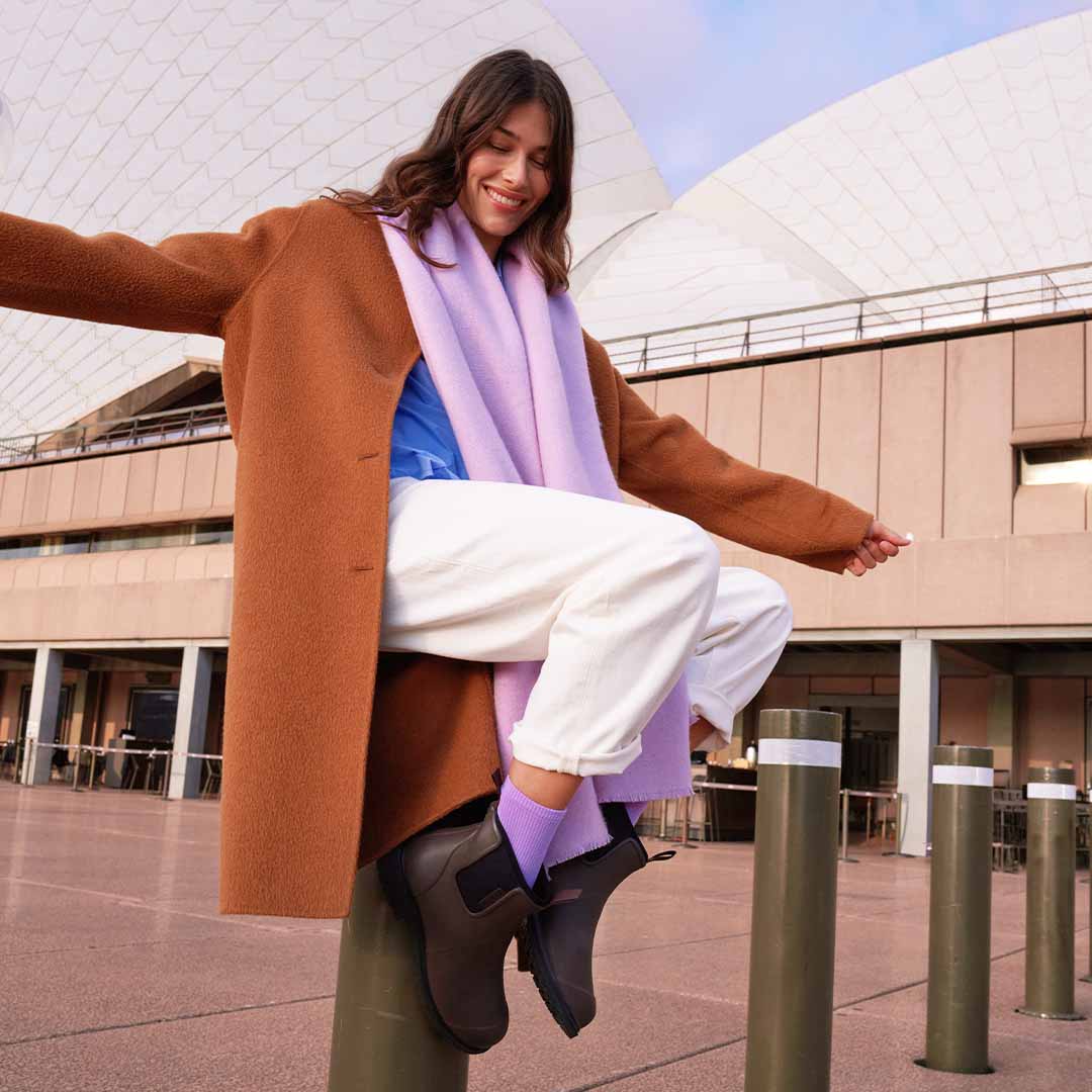 Bobbi Ankle Boot Chocolate & Black