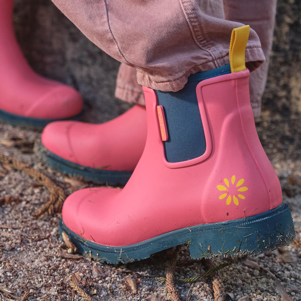 Merry People X Mothers Day Classic Bobbi Ankle Boot Coral Teal