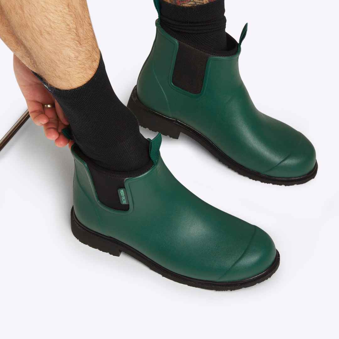 Bobbi Ankle Boot Alpine Green & Black