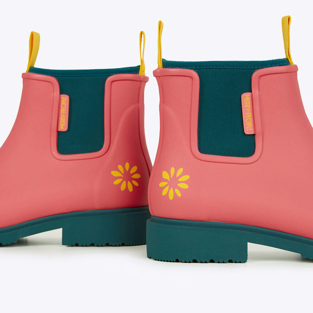 Merry People X Mothers Day Classic Bobbi Ankle Boot Coral Teal