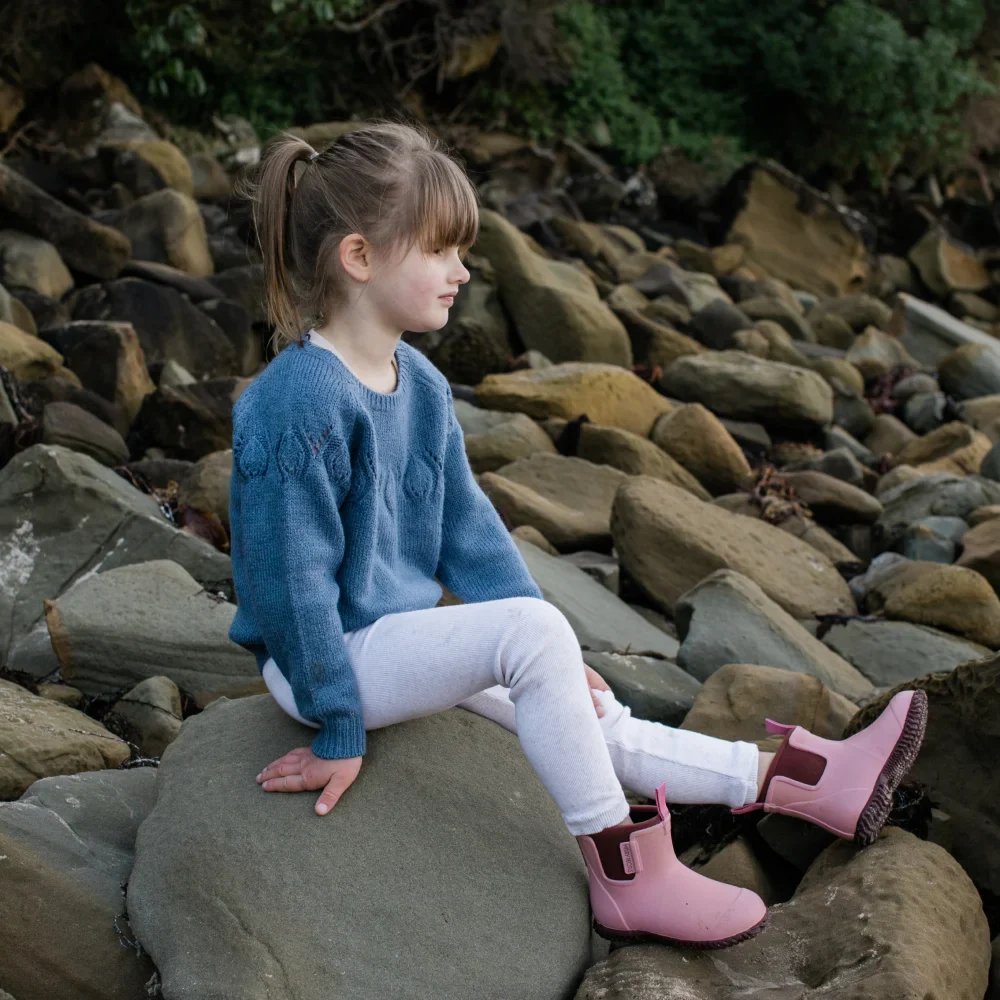 Bobbi Kids Gumboot Dusty Pink