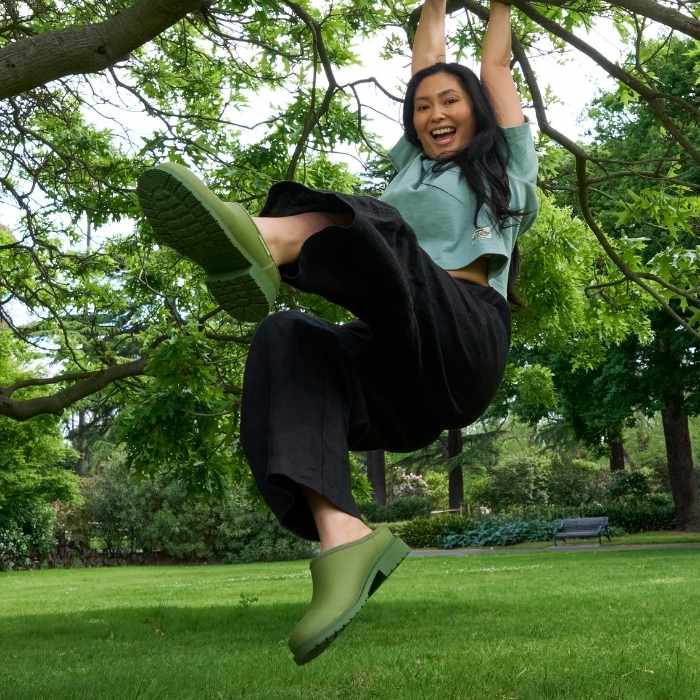 Billie Clog Bright Olive