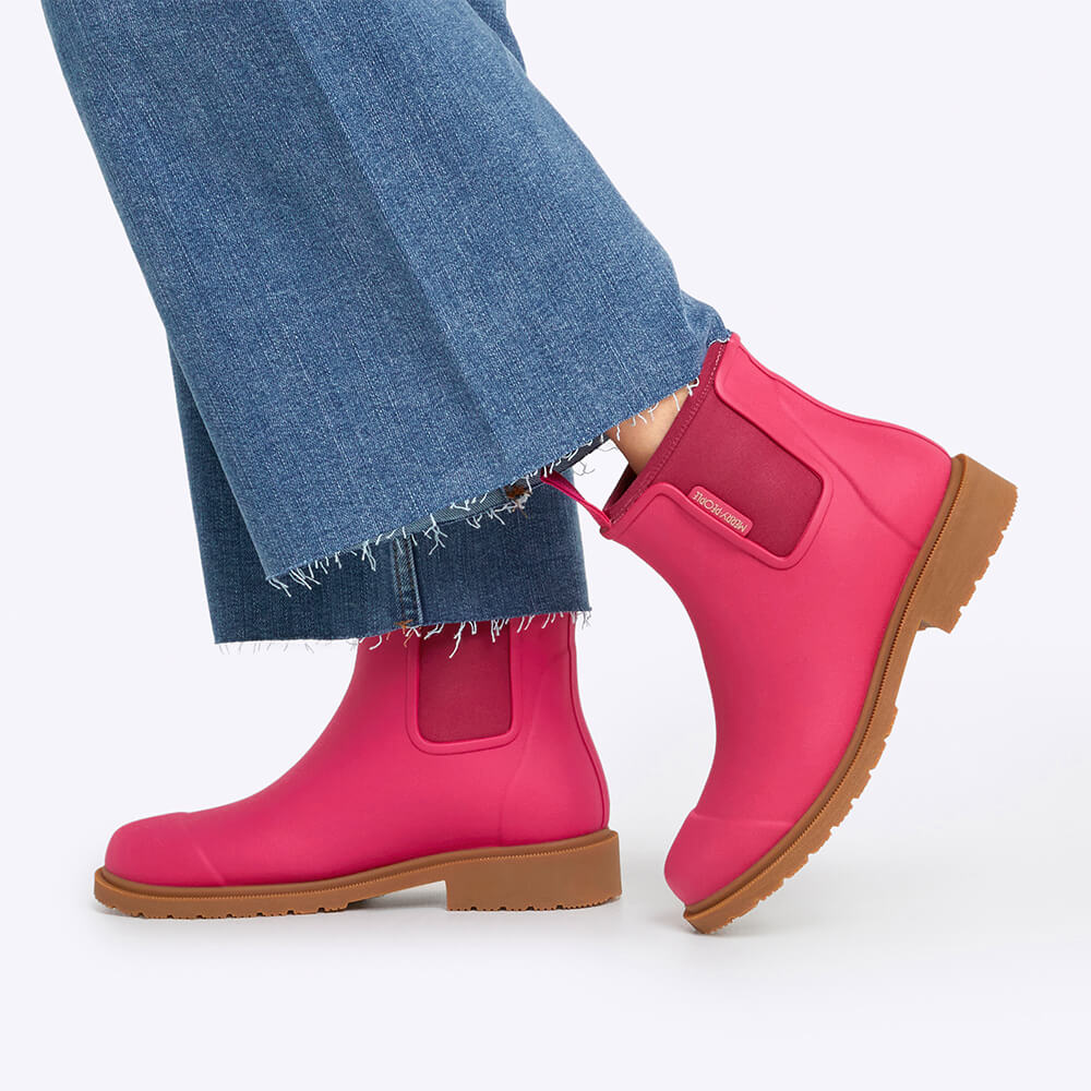 Bobbi Ankle Boot Fuchsia Pink