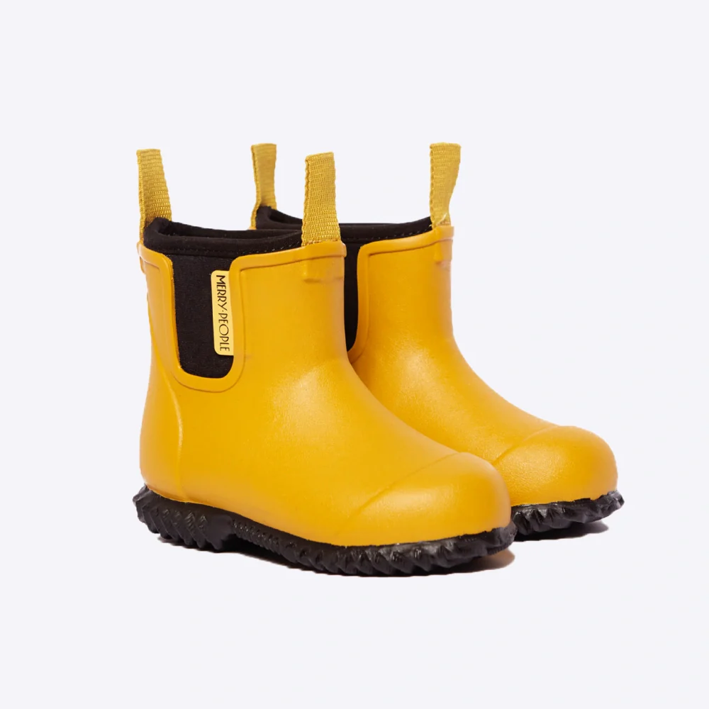 Bobbi Kids Gumboot Mustard Yellow
