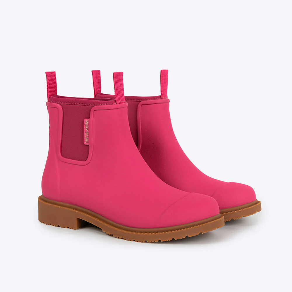 Bobbi Ankle Boot Fuchsia Pink