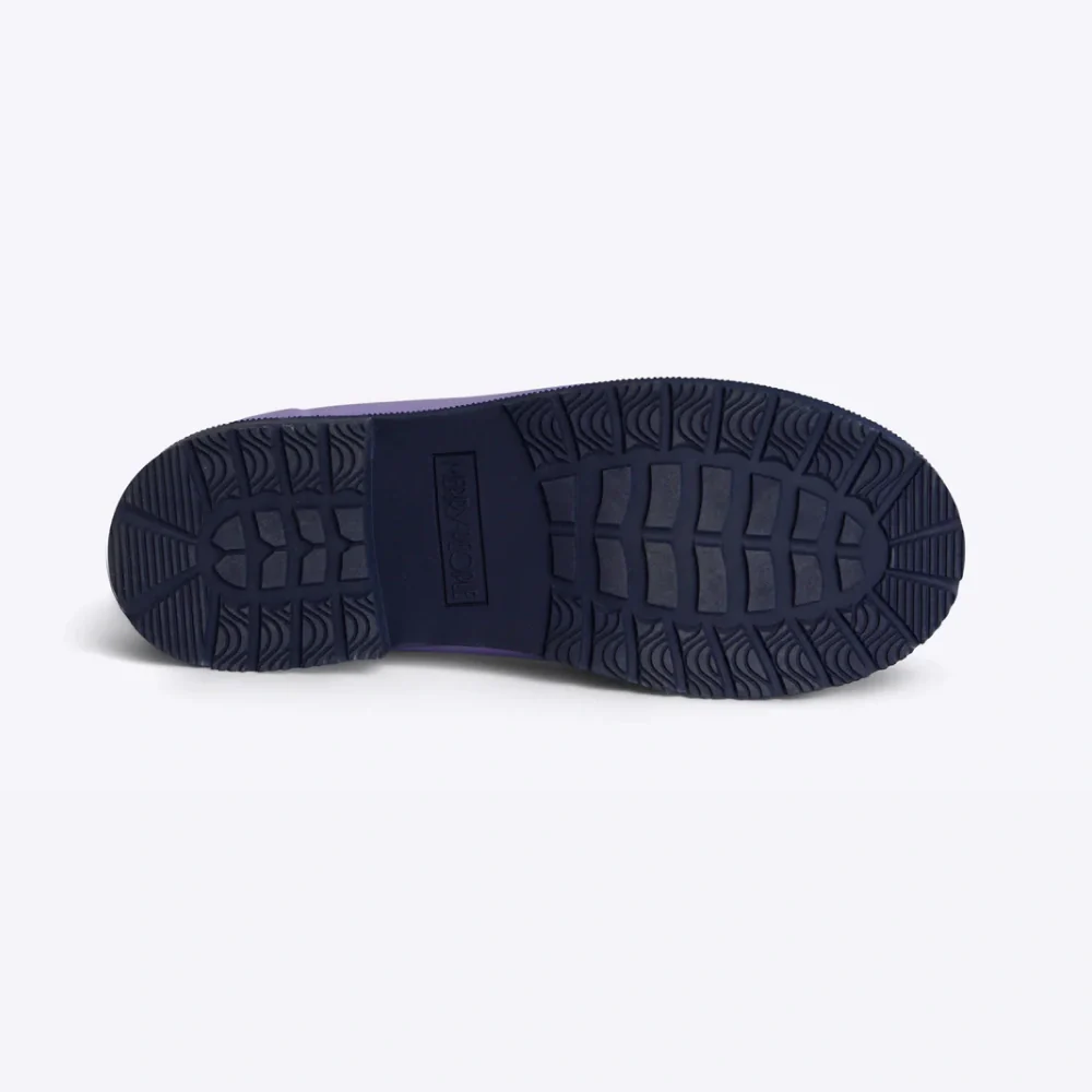 Billie Clog Lavender & Navy