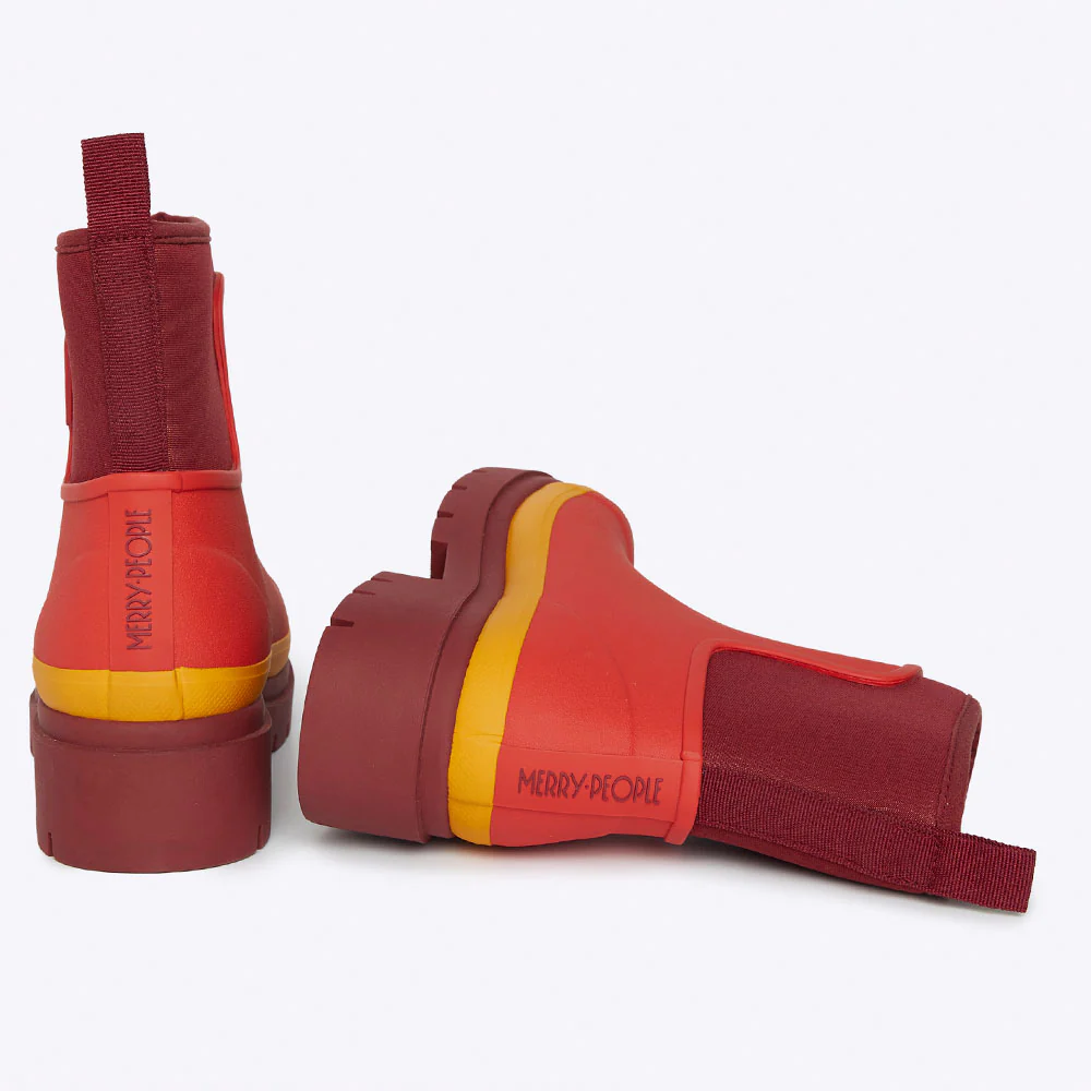 Tully Boot Grapefruit Red