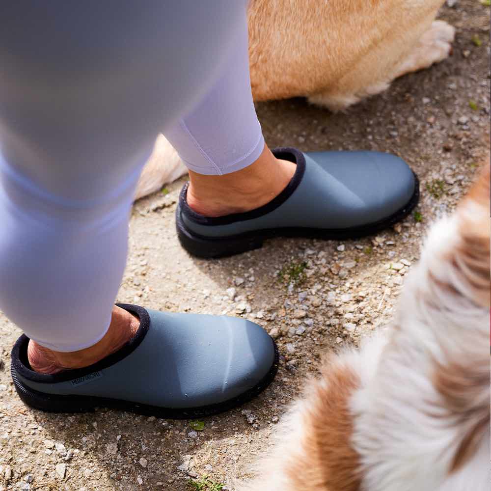 Billie Clog Slate Grey