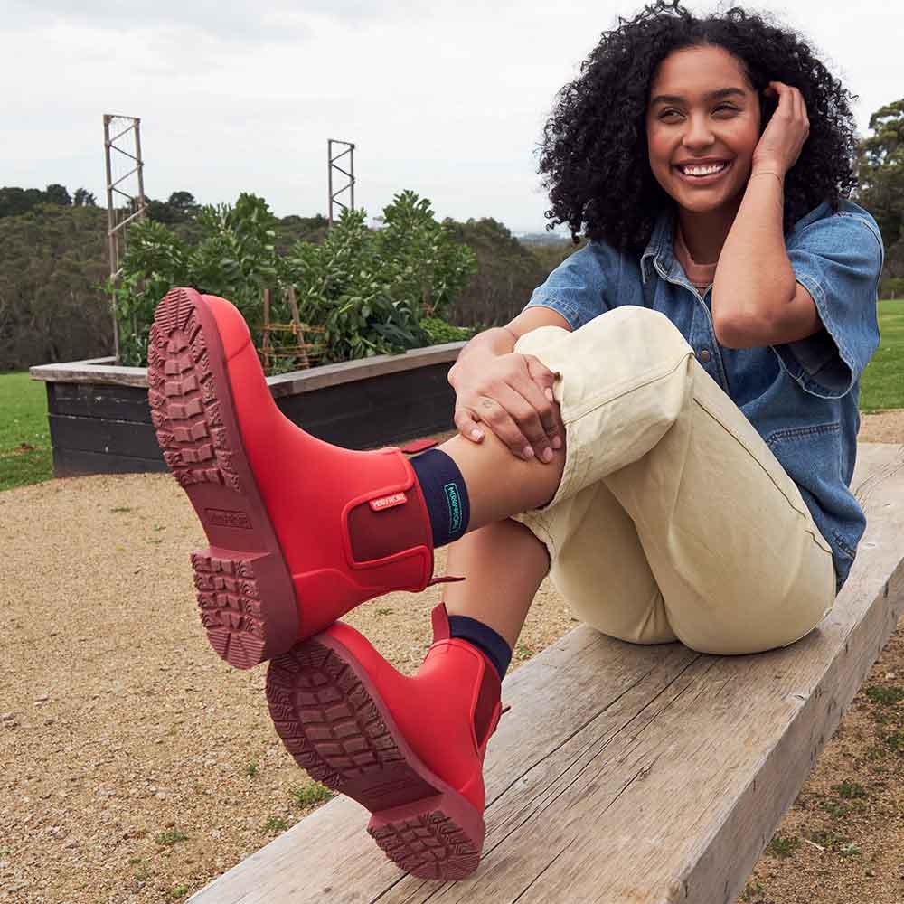 Bobbi Ankle Boot Poppy Red