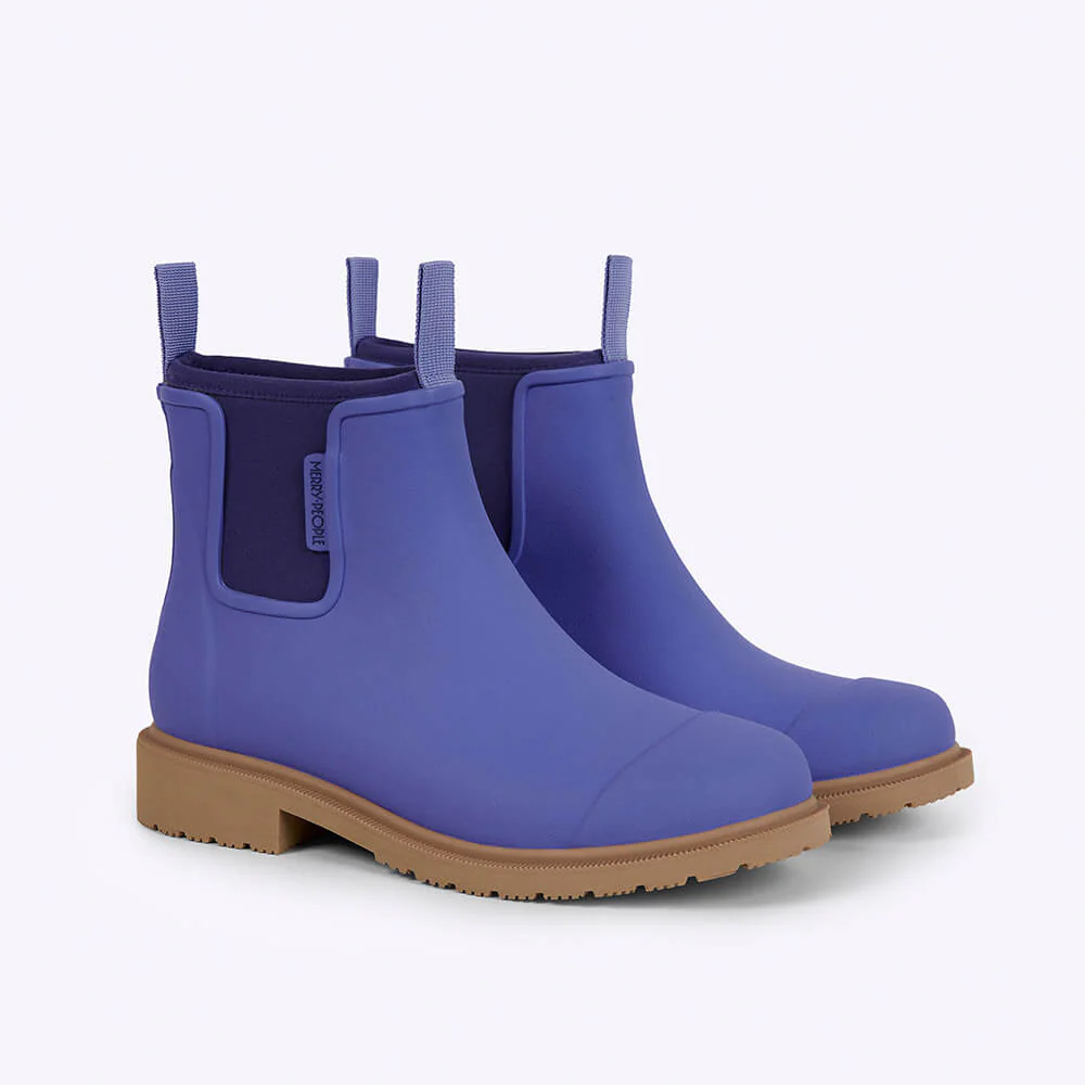 Bobbi Ankle Boot Violet Blue