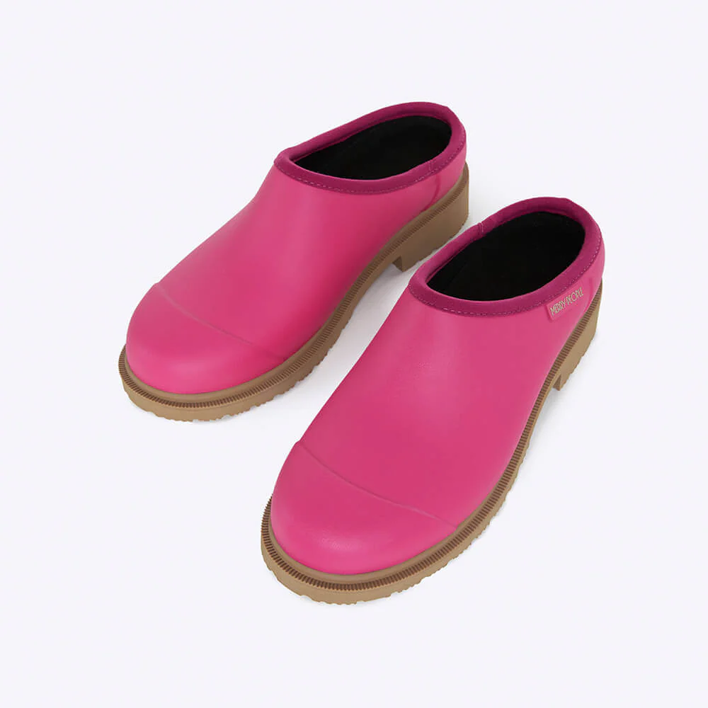 Billie Clog Fuchsia Pink