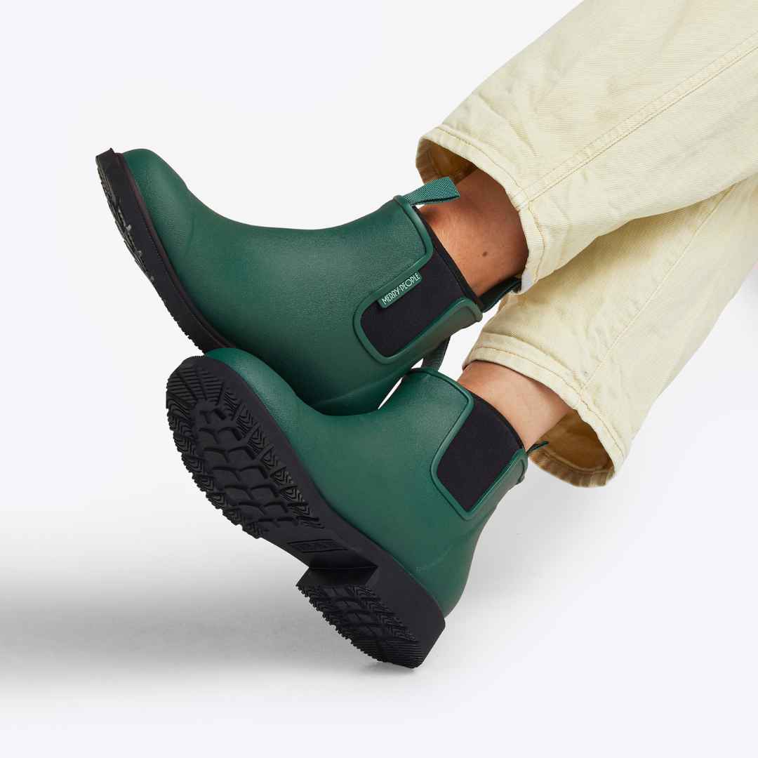 Bobbi Ankle Boot Alpine Green & Black