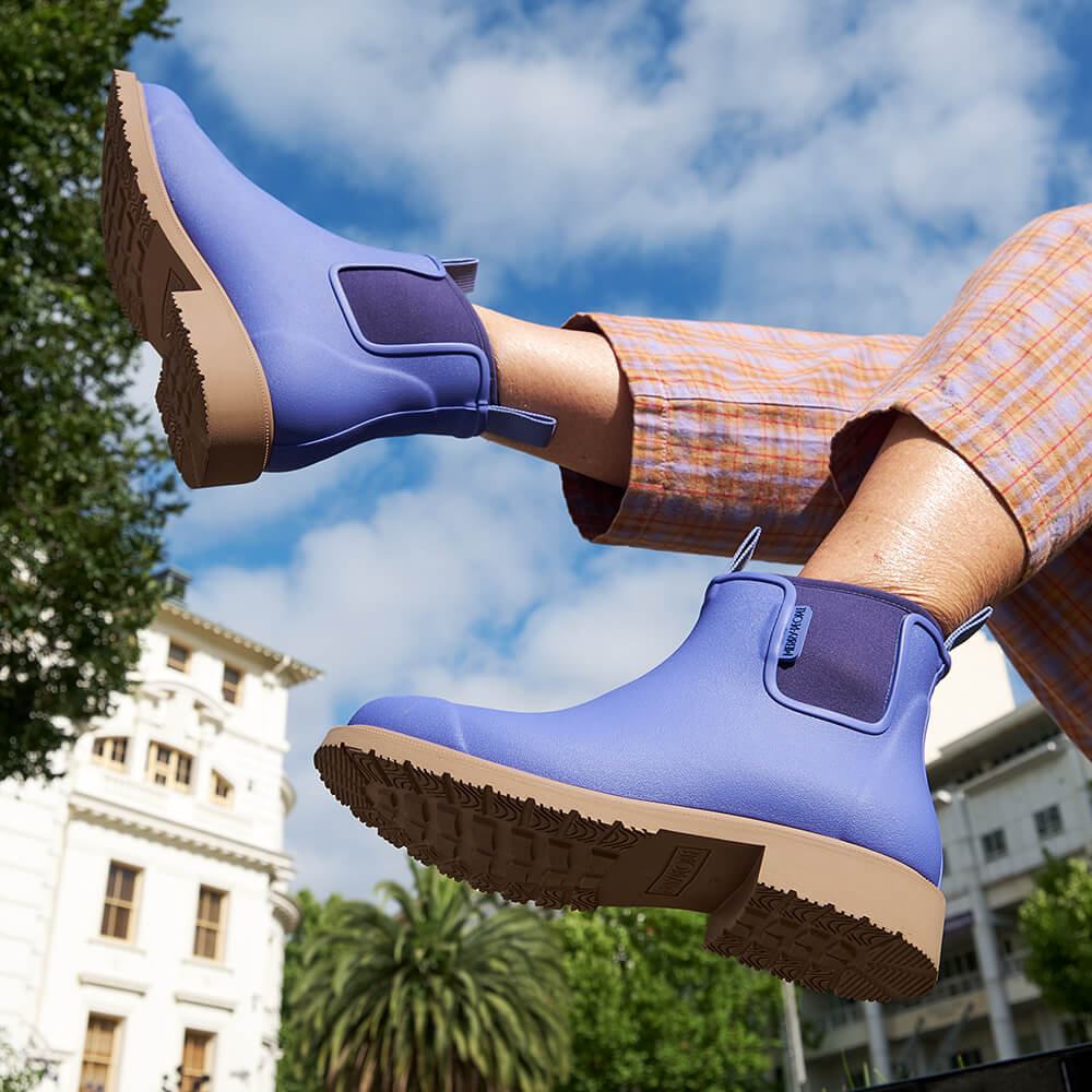 Bobbi Ankle Boot Violet Blue