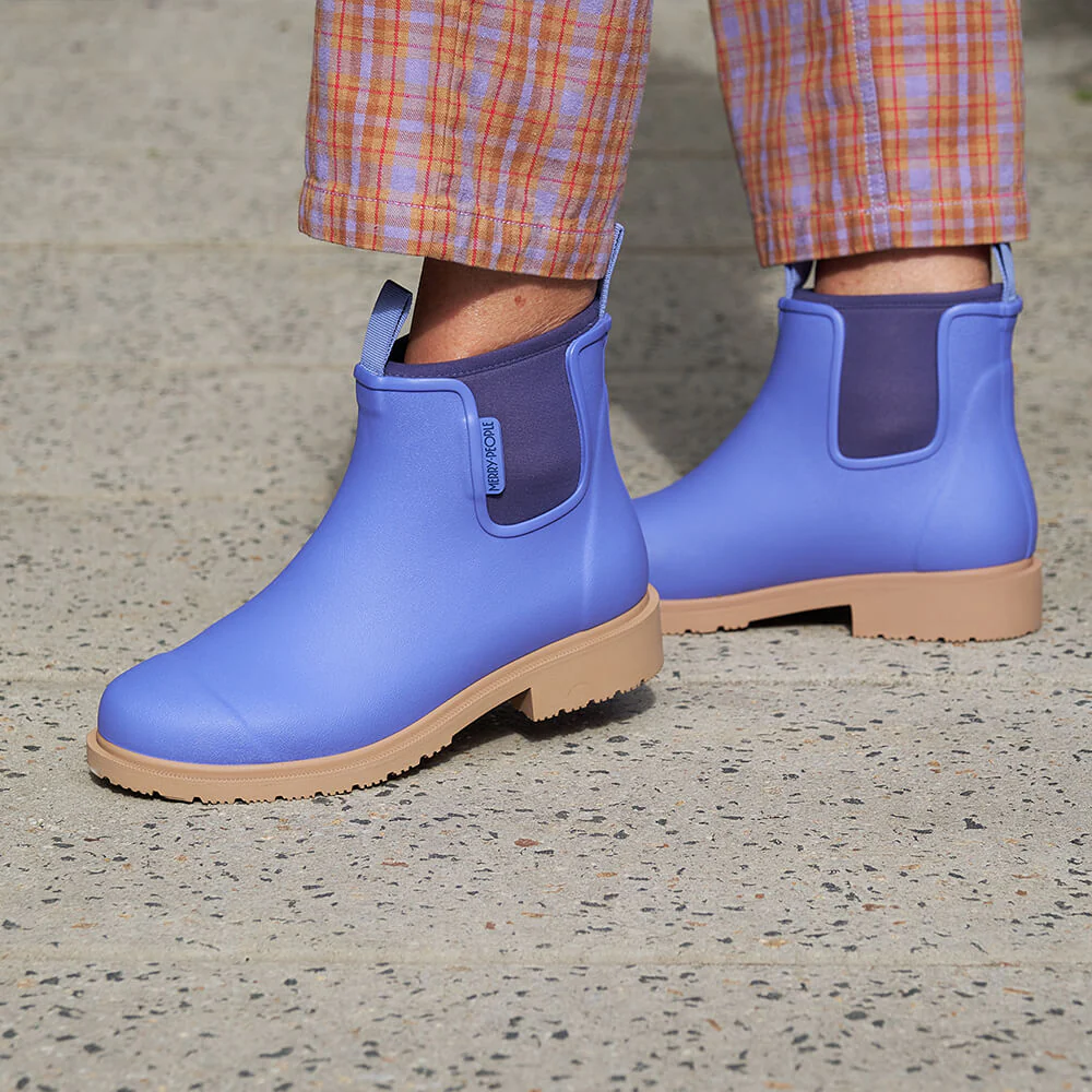 Bobbi Ankle Boot Violet Blue