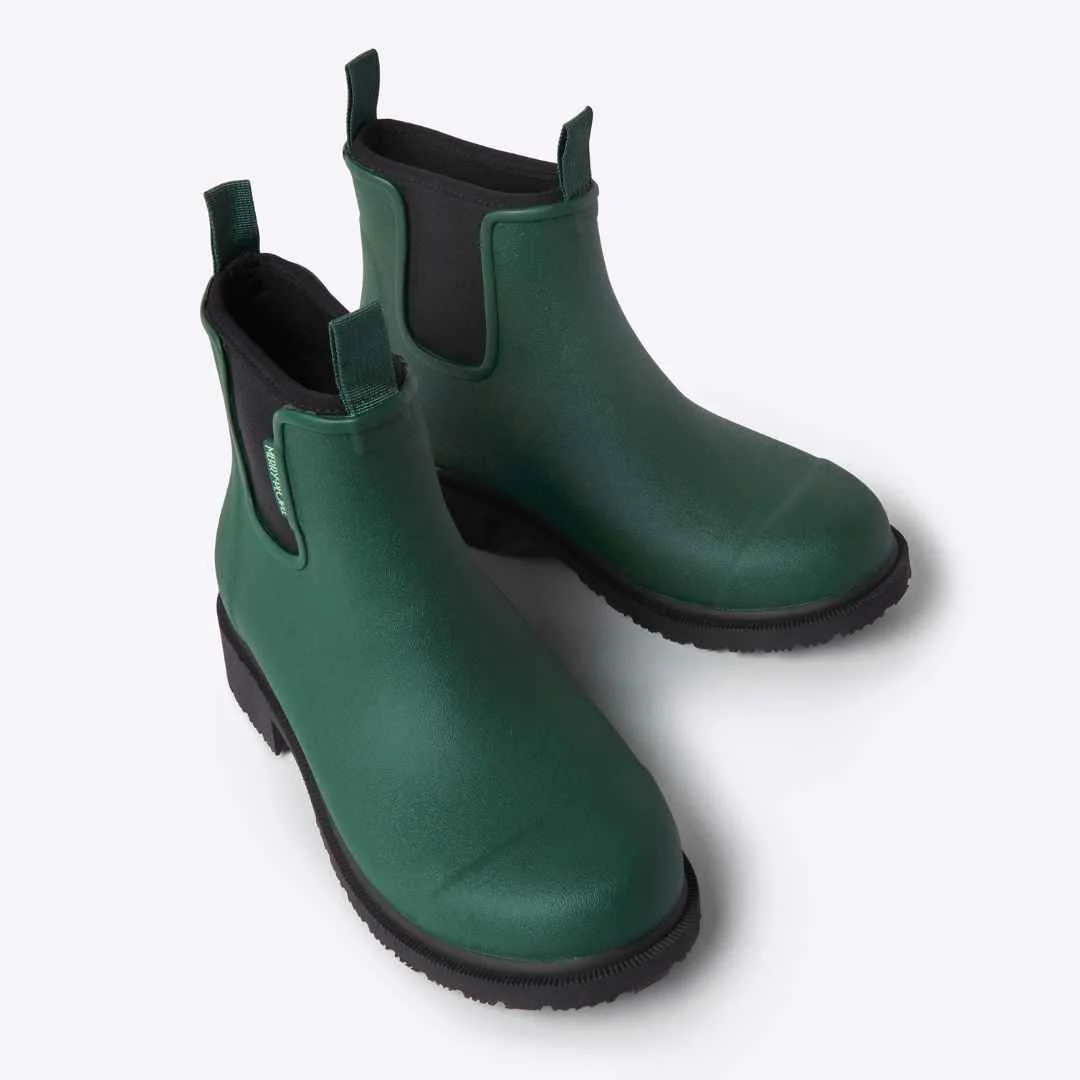 Bobbi Ankle Boot Alpine Green & Black
