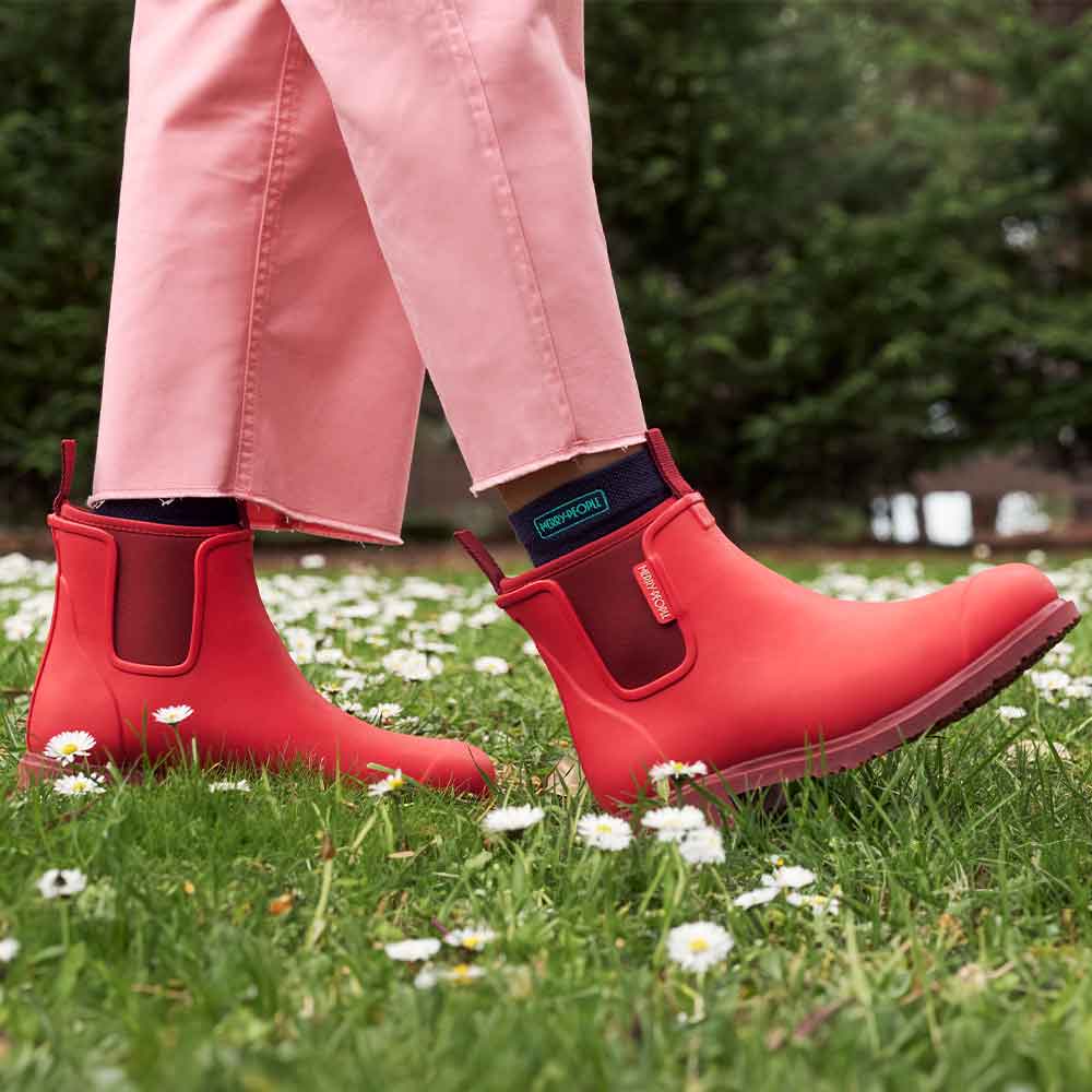 Bobbi Ankle Boot Poppy Red