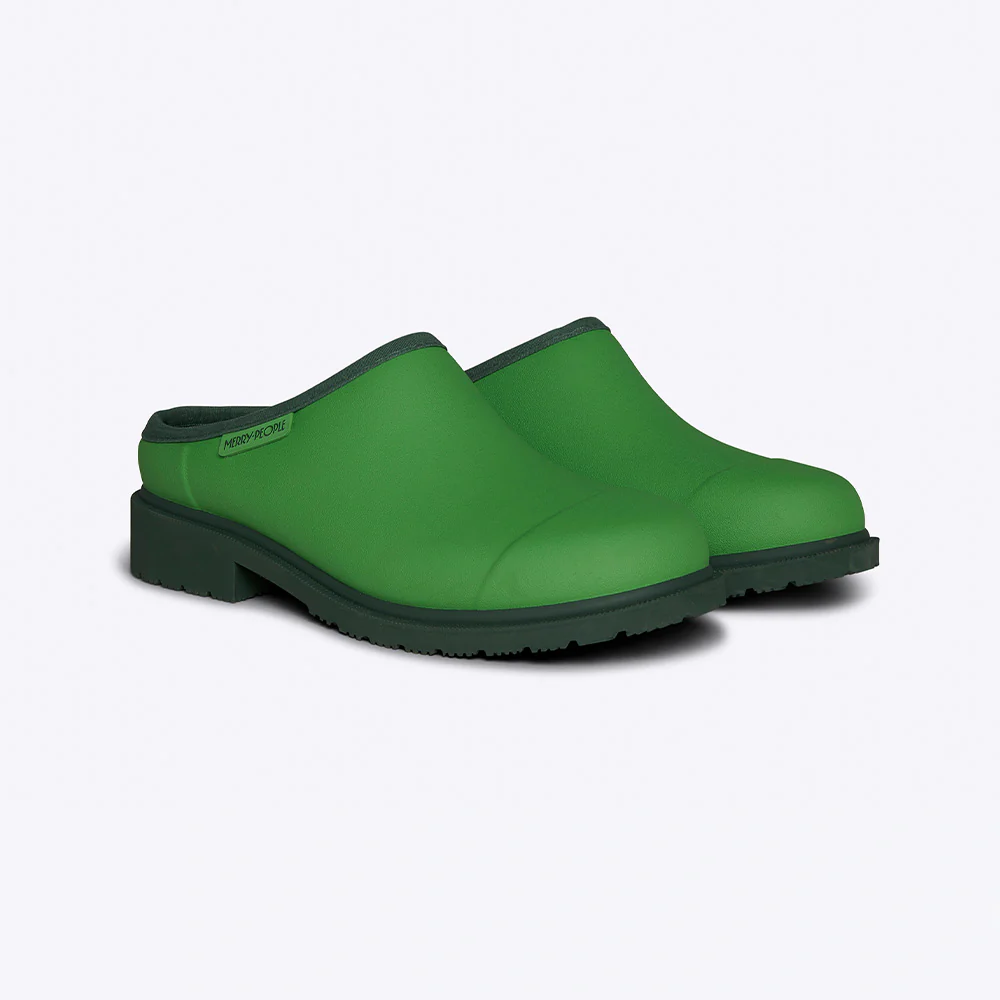 Billie Clog Grasshopper Green