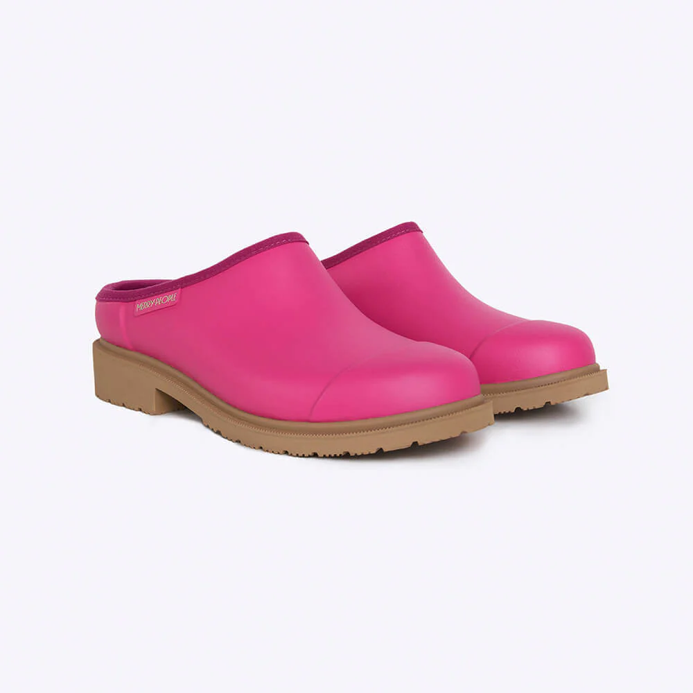 Billie Clog Fuchsia Pink