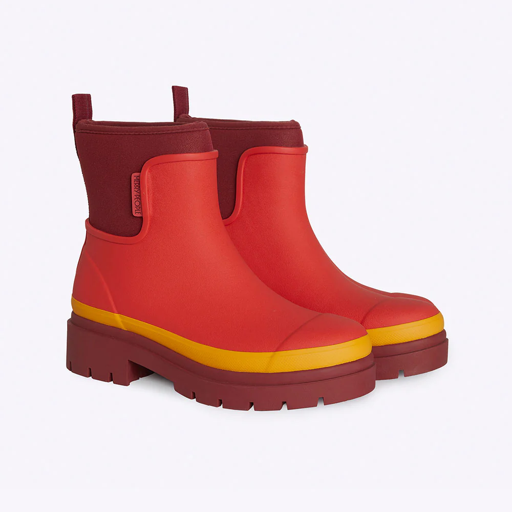 Tully Boot Grapefruit Red