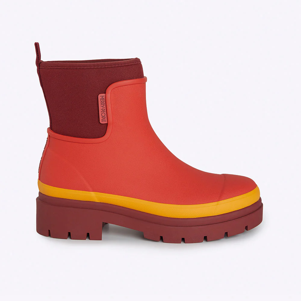 Tully Boot Grapefruit Red